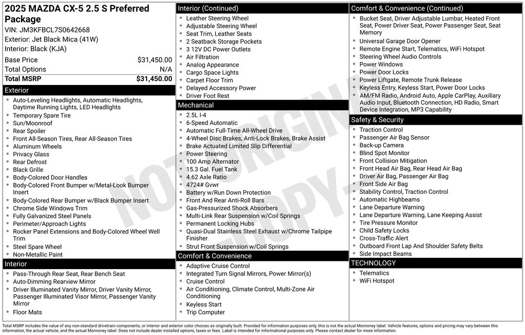 Mazda CX-5 2.5 S Preferred package