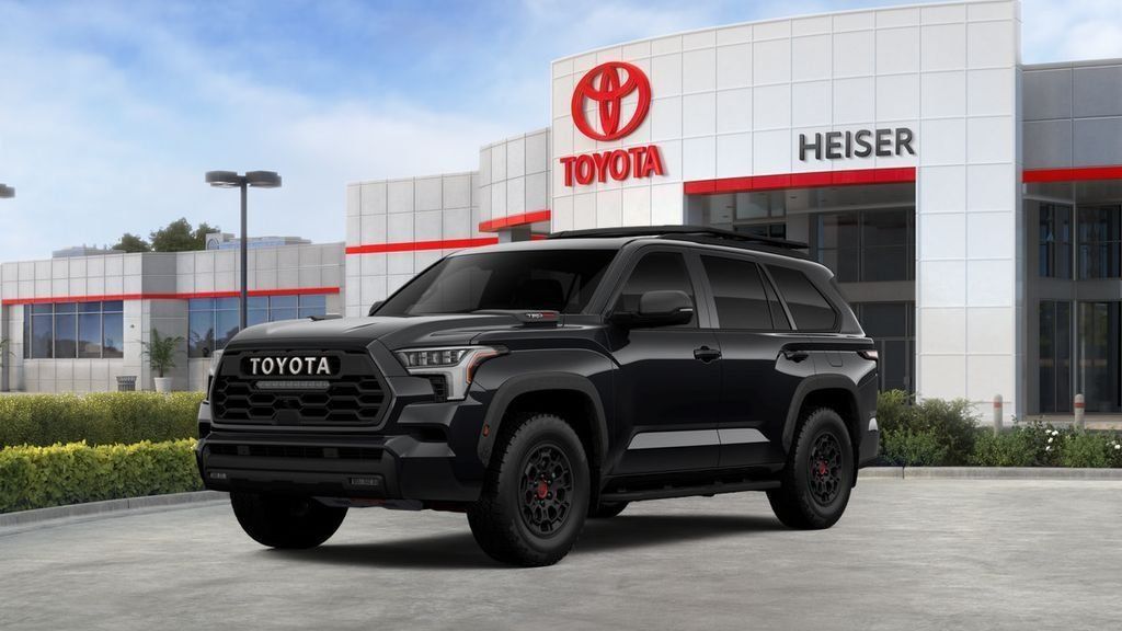 Midnight Black Metallic 2026 Toyota Sequoia SUV / Crossover Four-Wheel Drive Automatic