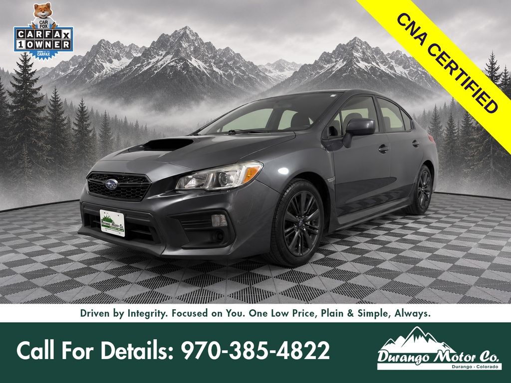 Magnetite Gray Metallic 2020 Subaru WRX AWD Sedan All-Wheel Drive 6-Speed Manual