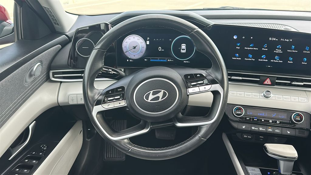 2025 Hyundai Elantra Limited Red at Emmons Autoplex