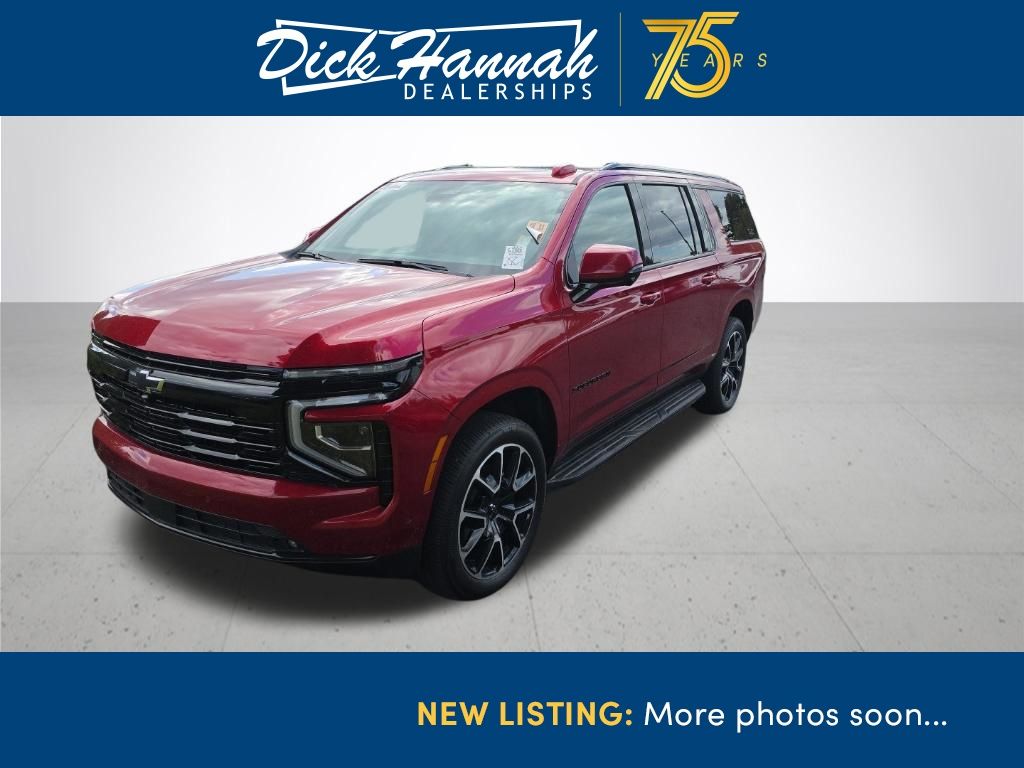 Radiant Red Tintcoat 2025 Chevrolet Suburban SUV / Crossover Four-Wheel Drive