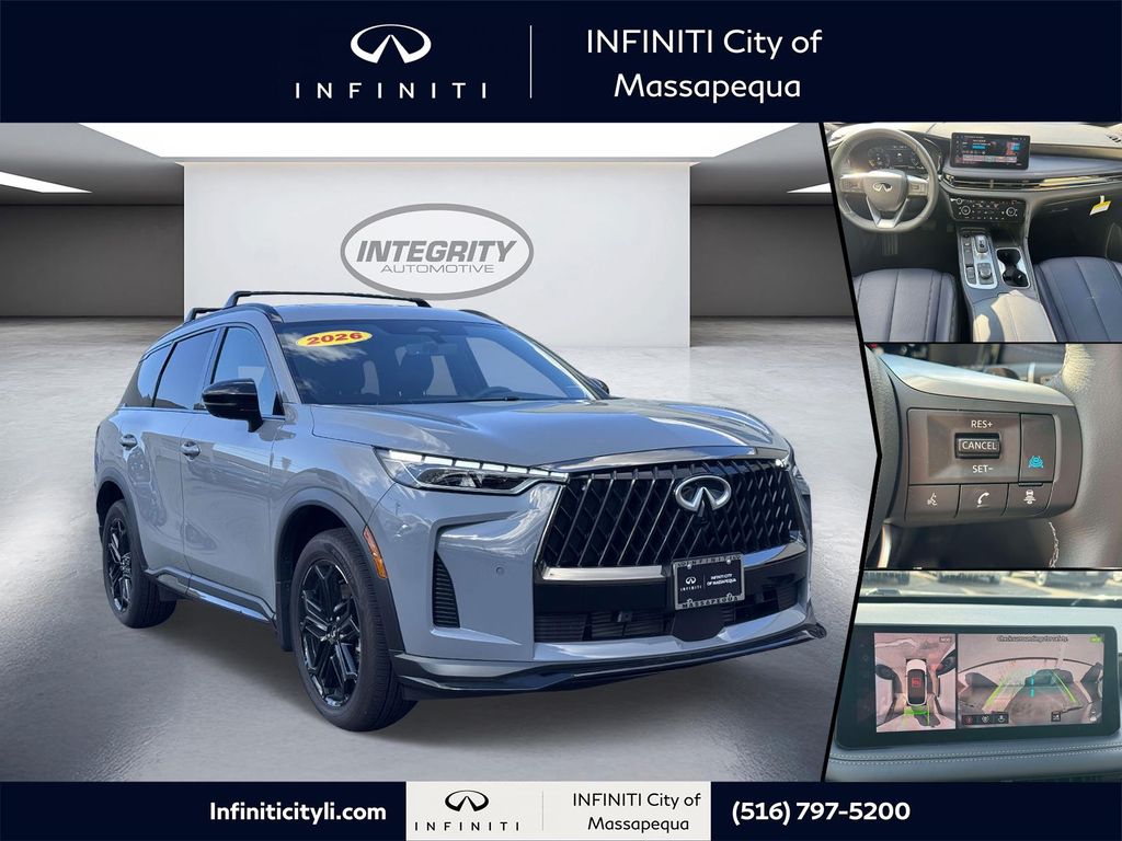 Harbor Gray 2026 INFINITI QX60 Sport AWD SUV / Crossover All-Wheel Drive 9-Speed Automatic