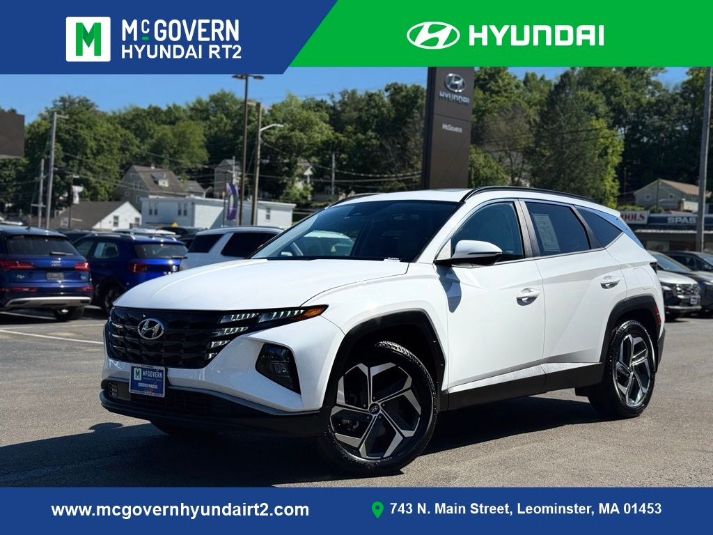 White Pearl 2024 Hyundai Tucson SEL AWD SUV / Crossover All-Wheel Drive 8-Speed Automatic