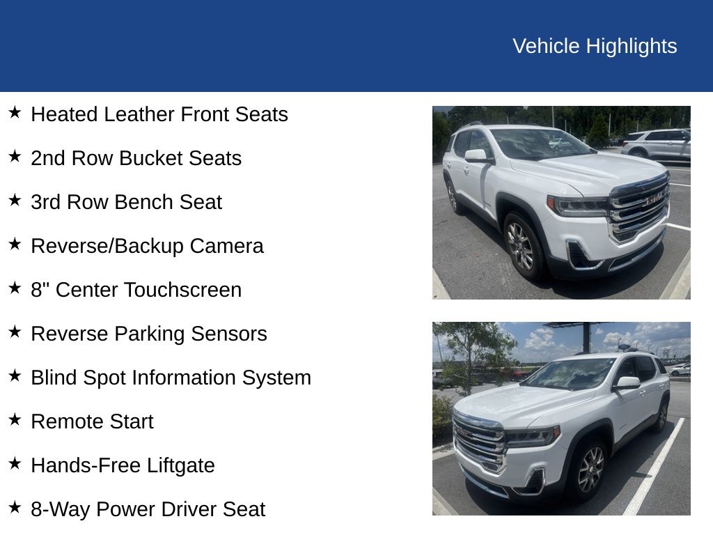 2020 GMC Acadia FWD SLT