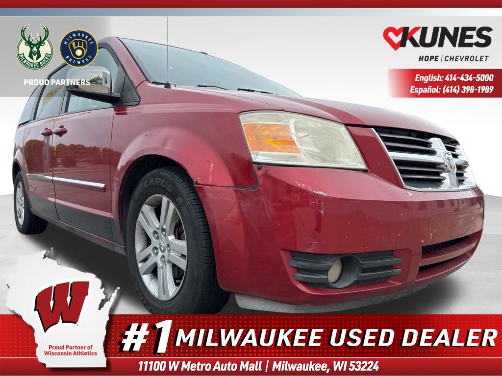 Inferno Red Crystal Pearlcoat 2008 Dodge Grand Caravan SXT FWD Minivan Front-Wheel Drive 6-Speed Automatic