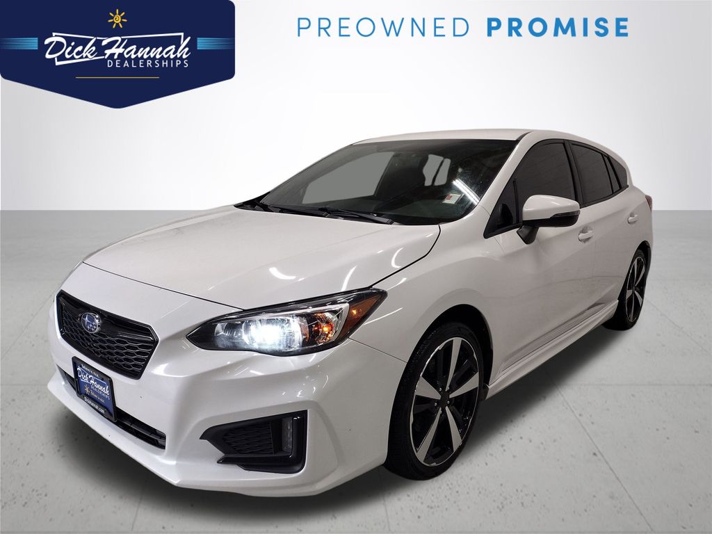 Crystal White Pearl 2019 Subaru Impreza 2.0i Sport Hatchback AWD Hatchback All-Wheel Drive Continuously Variable Transmission