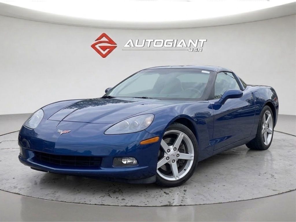 Lemans Blue Metallic 2005 Chevrolet Corvette Coupe Rear-Wheel Drive 4-Speed Automatic Overdrive
