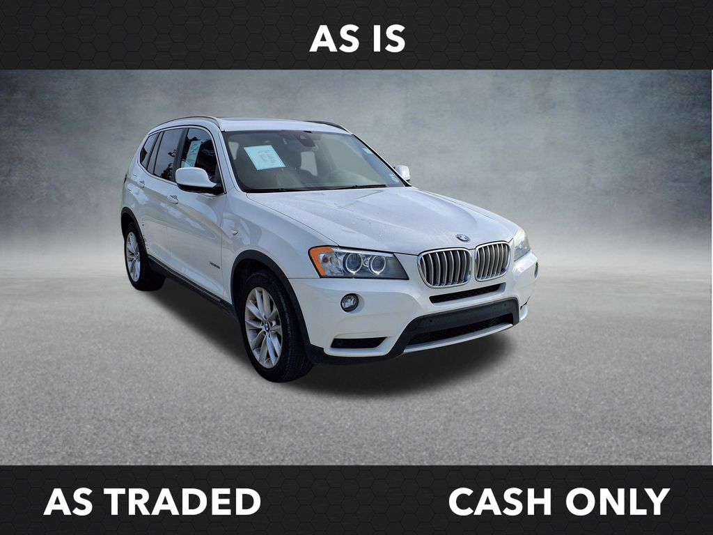 Alpine White 2013 BMW X3 SUV / Crossover All-Wheel Drive 8-Speed Automatic