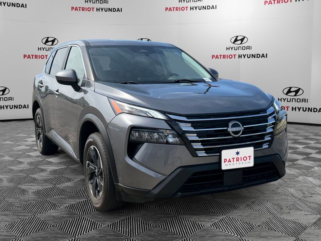 Gray (Gun Metallic) 2024 Nissan Rogue SV AWD SUV / Crossover All-Wheel Drive Continuously Variable Transmission