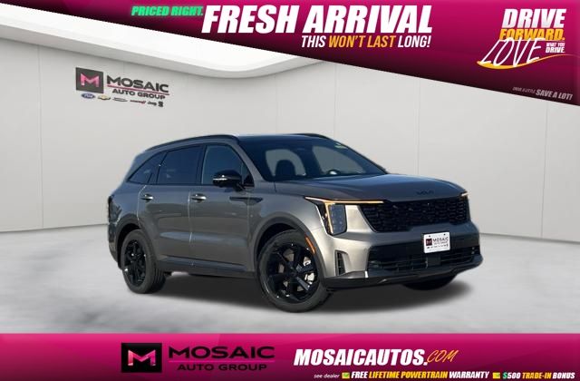 Volcanic Sand 2026 Kia Sorento Hybrid X-Line SX-Prestige AWD SUV / Crossover All-Wheel Drive 6-Speed Automatic