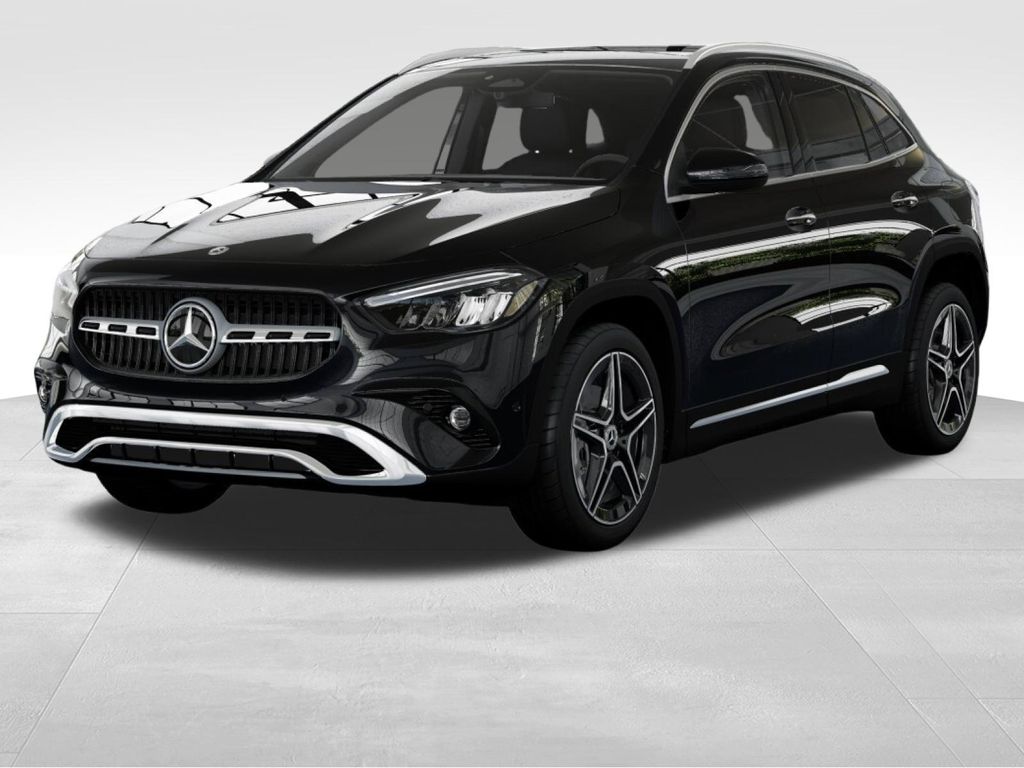 Black 2026 Mercedes-Benz GLA SUV / Crossover All-Wheel Drive 8-Speed Dual Clutch