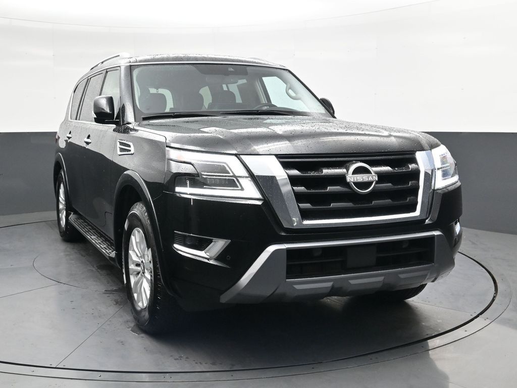 Super Black 2024 Nissan Armada SV 4WD SUV / Crossover Four-Wheel Drive 7-Speed Automatic