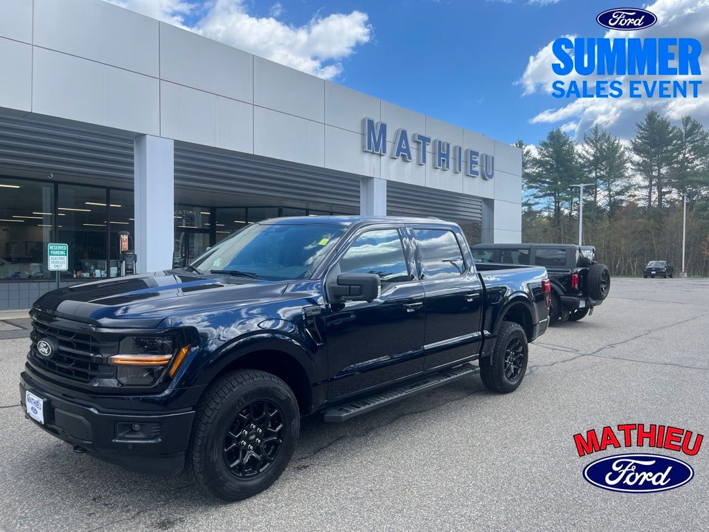 Antimatter Blue Metallic 2026 Ford F-150 Pickup Truck Four-Wheel Drive Automatic