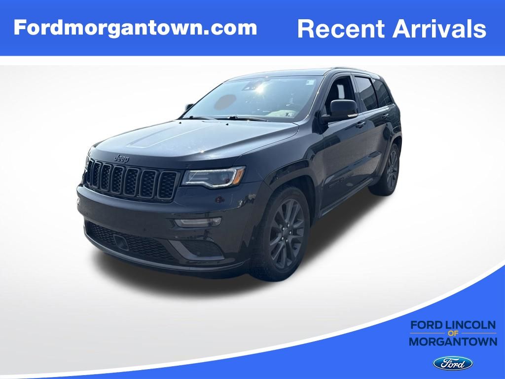 Diamond Black 2018 Jeep Grand Cherokee SUV / Crossover Four-Wheel Drive 8-Speed Automatic