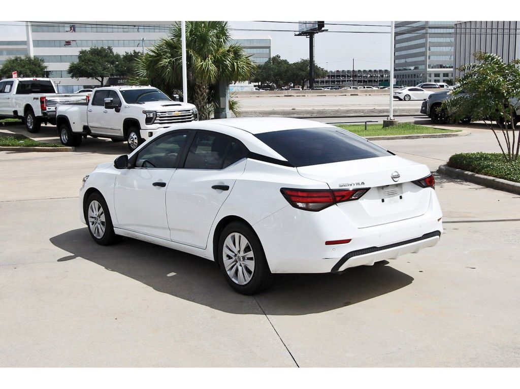 2024 Nissan Sentra S White at North Houston Mitsubishi