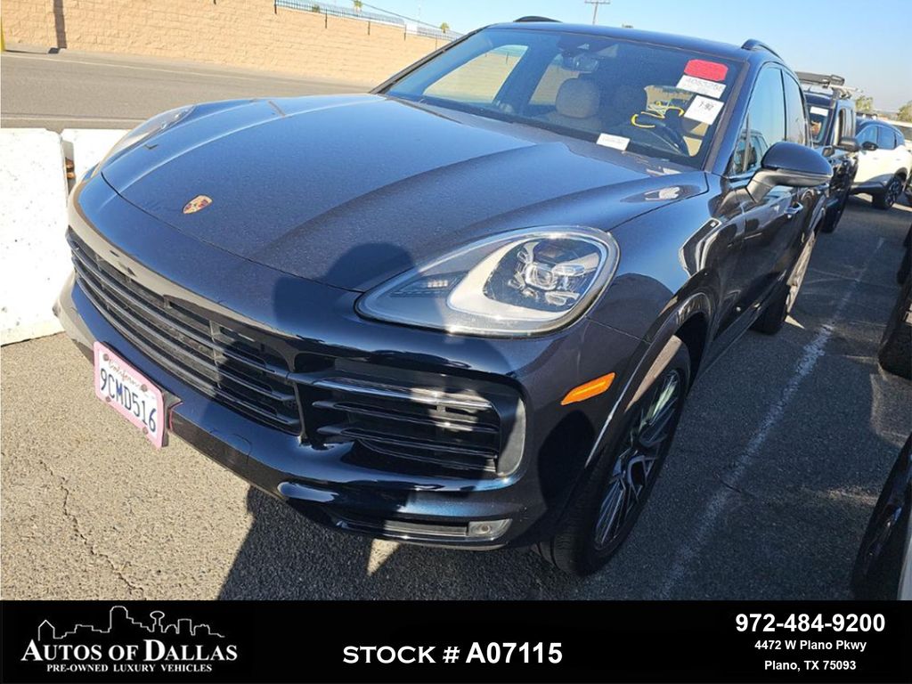 Blue 2021 Porsche Cayenne SUV / Crossover All-Wheel Drive 8-Speed Automatic