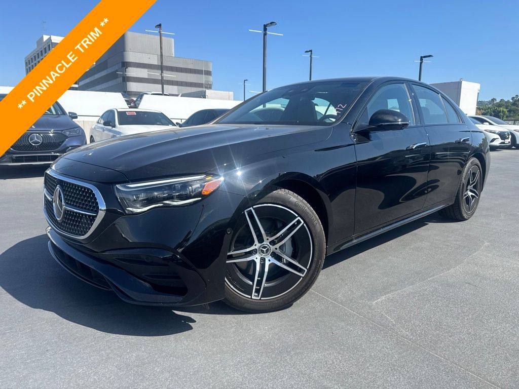 Black 2026 Mercedes-Benz E-Class Sedan All-Wheel Drive 9-Speed Automatic