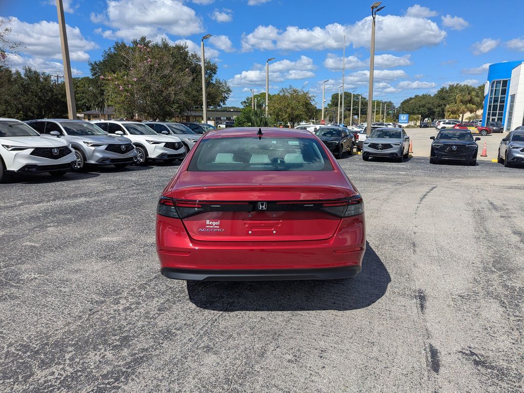 new 2025 Honda Accord car, priced at $30,878