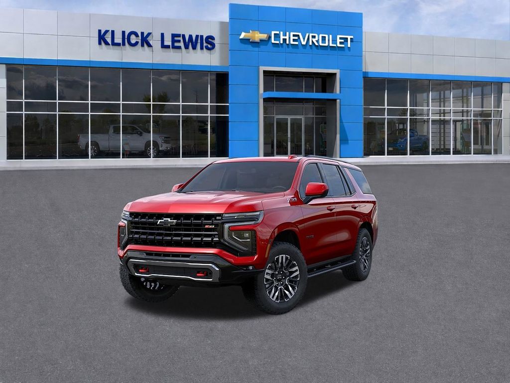 2026 Chevrolet Tahoe Z71 Red at Klick Lewis Buick Chevrolet