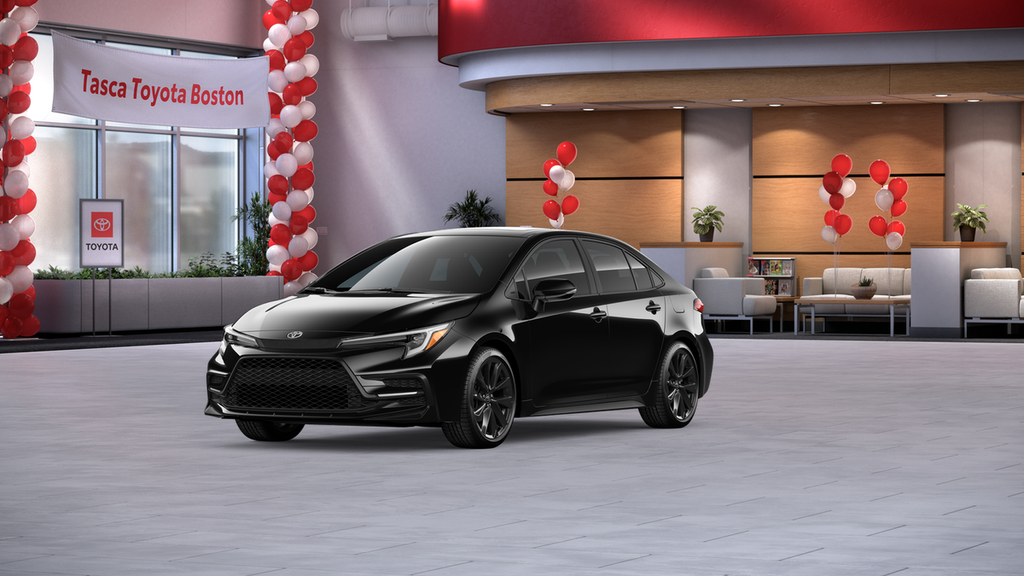 Midnight Black Metallic 2026 Toyota Corolla Sedan Front-Wheel Drive Continuously Variable Transmission