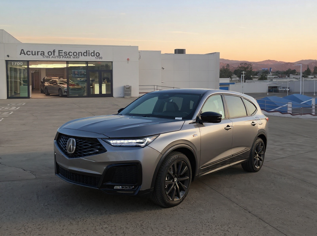 Liquid Carbon Metallic 2026 Acura MDX SUV / Crossover All-Wheel Drive Automatic