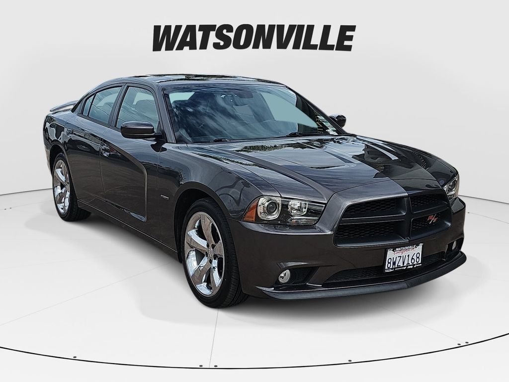 Gray (Granite Crystal Metallic Clearcoat) 2014 Dodge Charger Sedan Rear-Wheel Drive 5-Speed Automatic