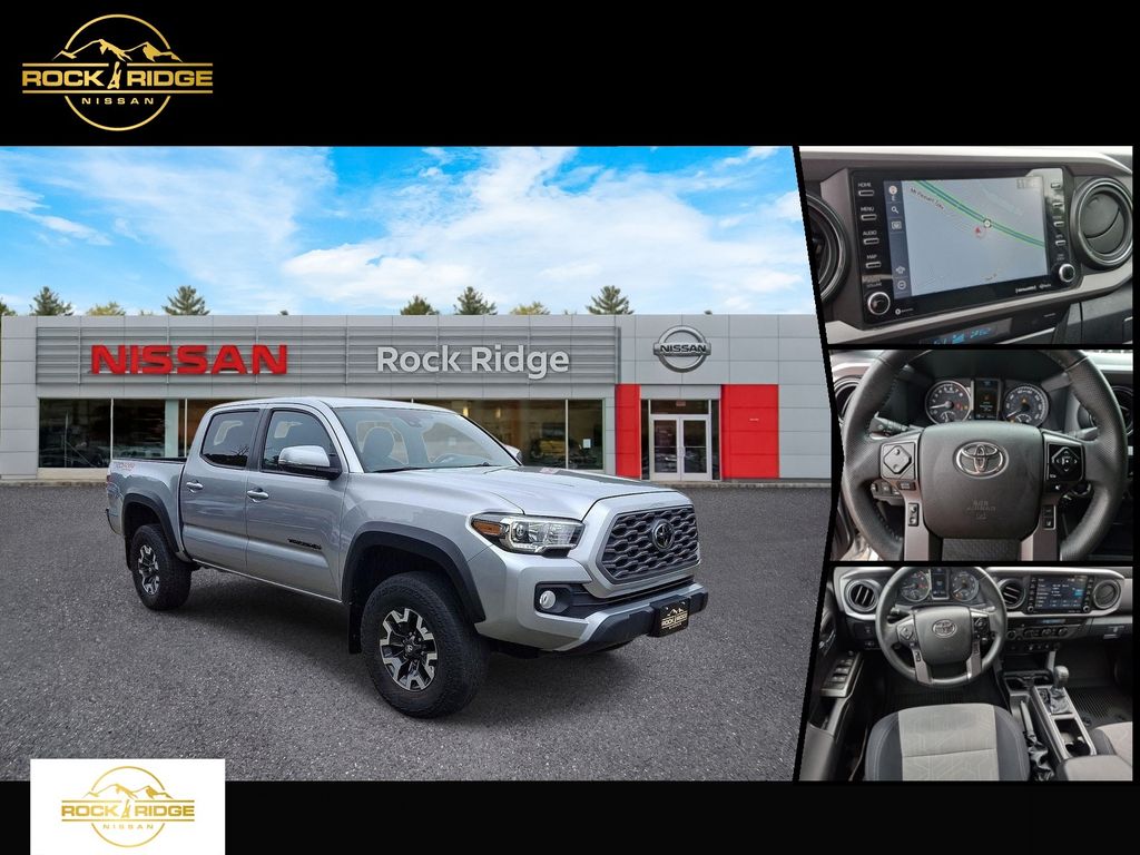 Celestial Silver Metallic 2023 Toyota Tacoma Pickup Truck Four-Wheel Drive 6-Speed Automatic