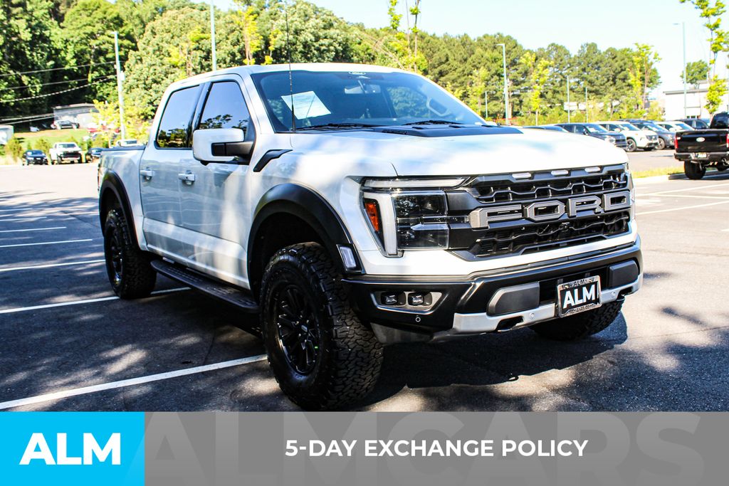 Used 2025 White Ford Raptor image 4