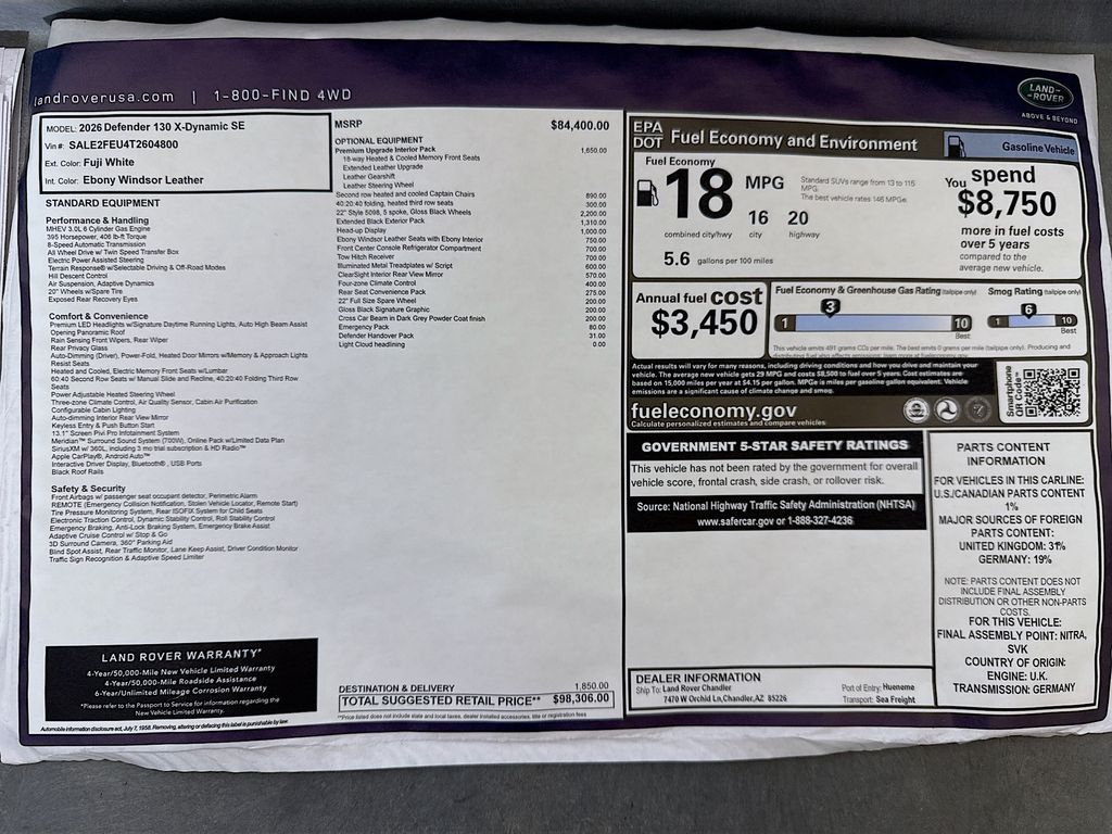 Thumbnail: 2026 Land Rover Defender - 9