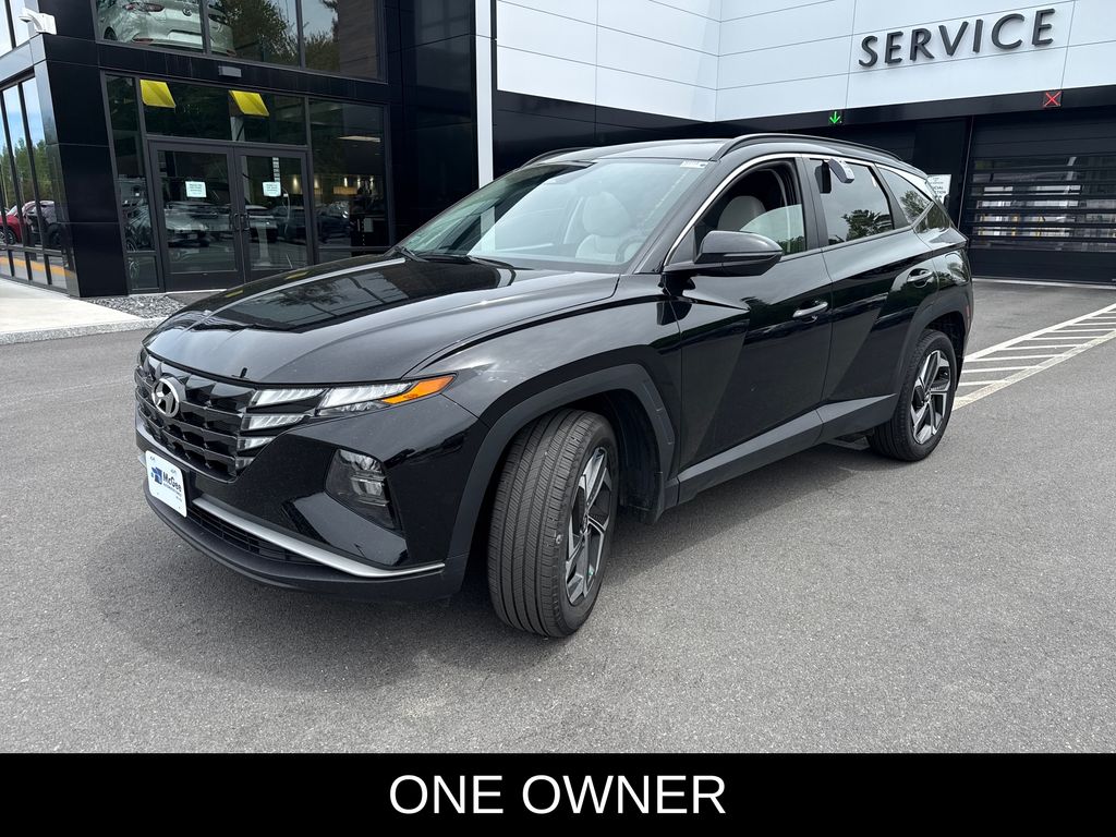 Black Pearl 2024 Hyundai Tucson SEL AWD SUV / Crossover All-Wheel Drive 8-Speed Automatic