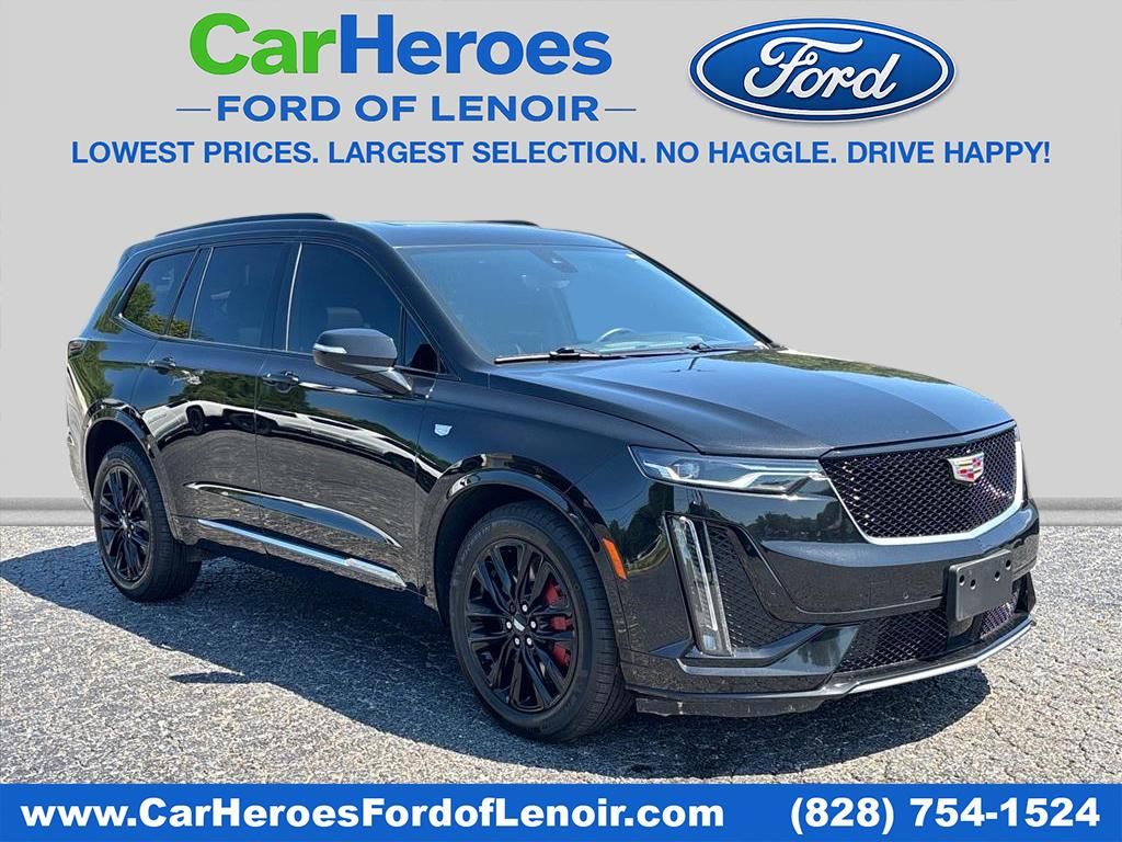 Stellar Black Metallic 2024 Cadillac XT6 SUV / Crossover Four-Wheel Drive 9-Speed Automatic