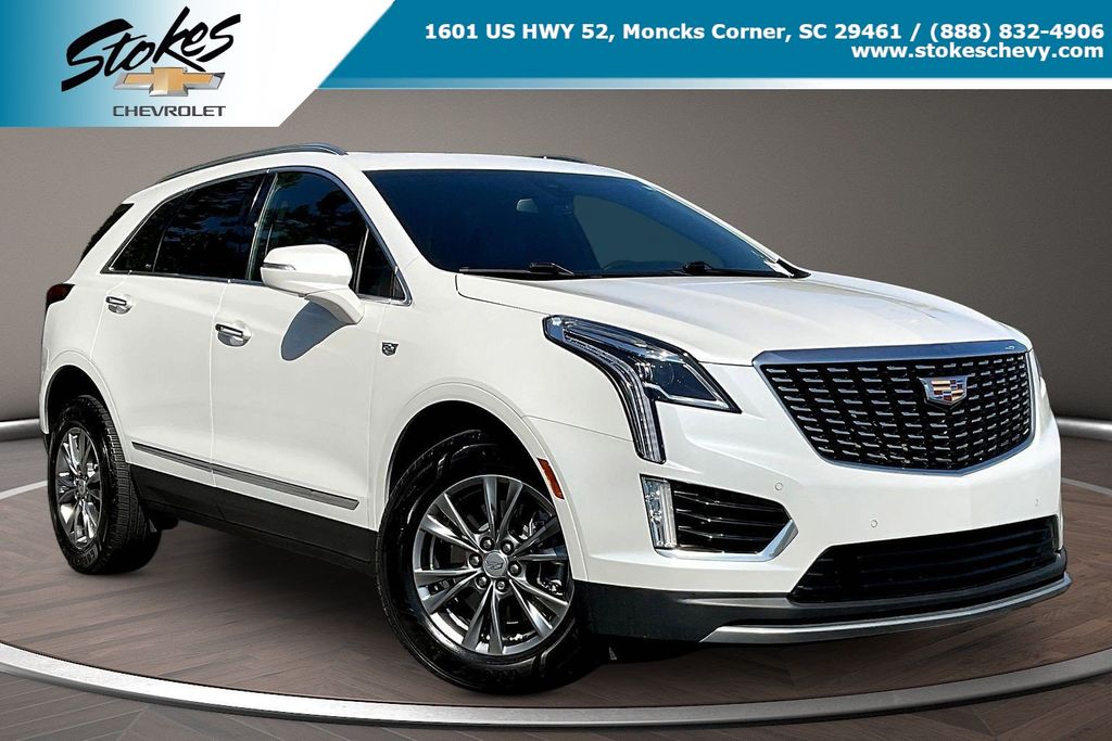 Crystal White Tricoat 2021 Cadillac XT5 SUV / Crossover Front-Wheel Drive 9-Speed Automatic