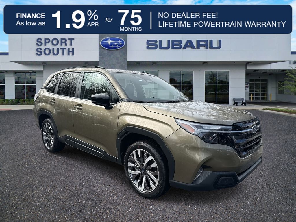 Ag8 2026 Subaru Forester Touring Crossover AWD SUV / Crossover All-Wheel Drive Continuously Variable Transmission
