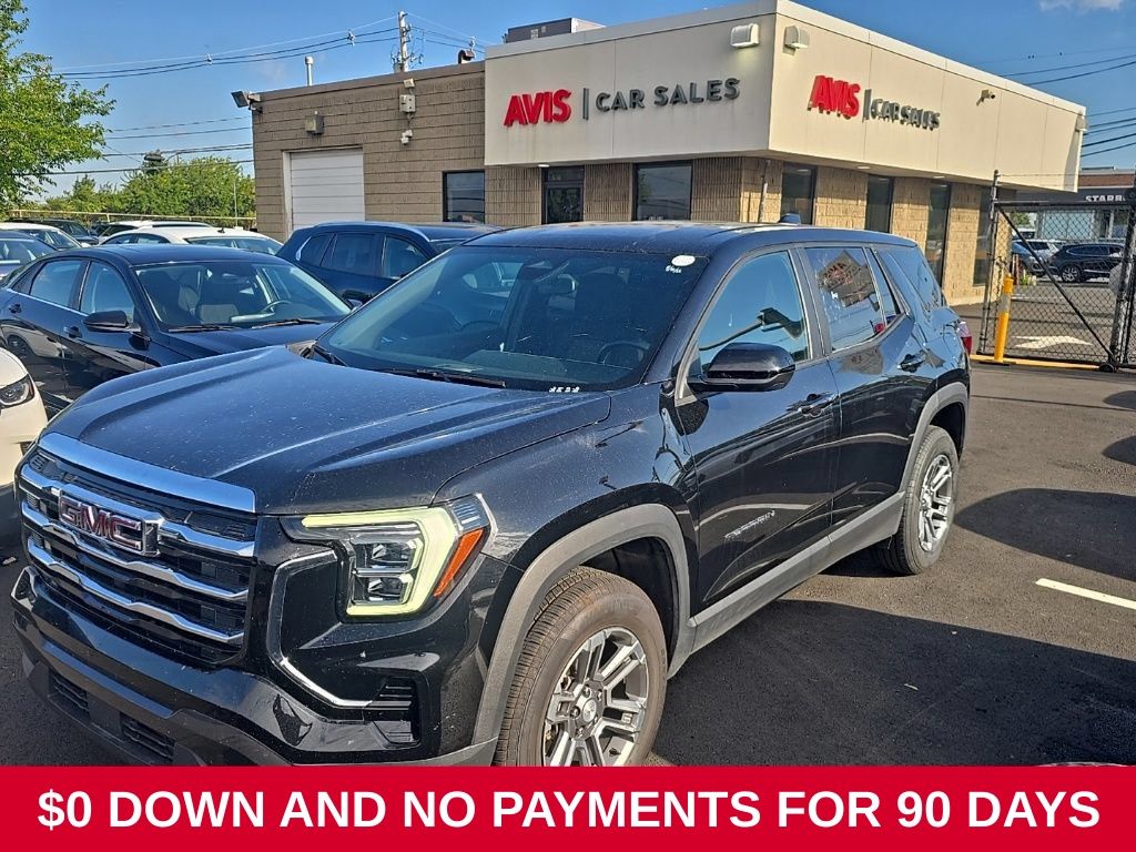 Black (Ebony Twilight Metallic) 2025 GMC Terrain SUV / Crossover Four-Wheel Drive 8-Speed Automatic Overdrive
