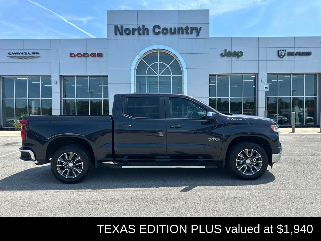 Dark Ash Metallic 2024 Chevrolet Silverado 1500 Pickup Truck 4X2 Automatic