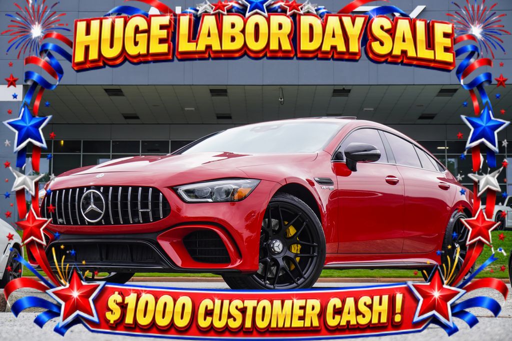 Red 2019 Mercedes-Benz AMG GT Coupe All-Wheel Drive 9-Speed Automatic