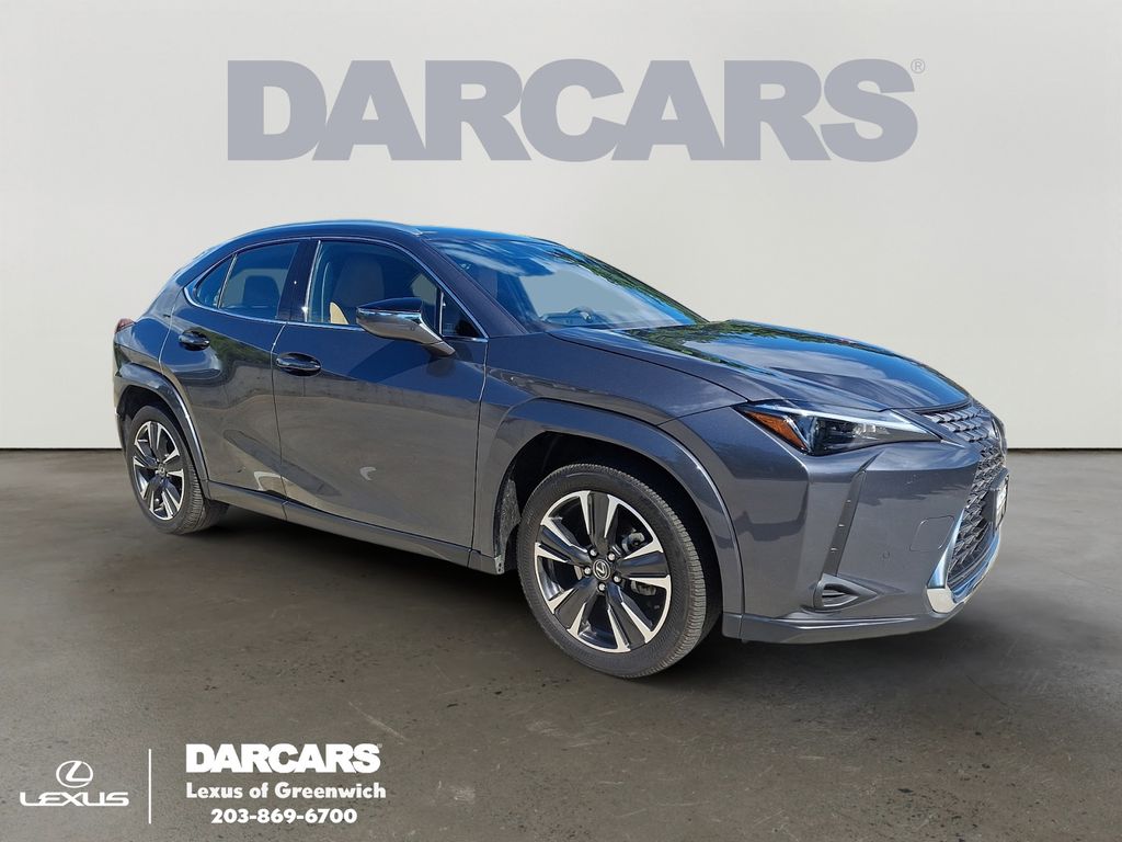 Cloudburst Gray 2025 Lexus UX Hybrid SUV / Crossover All-Wheel Drive Continuously Variable Transmission