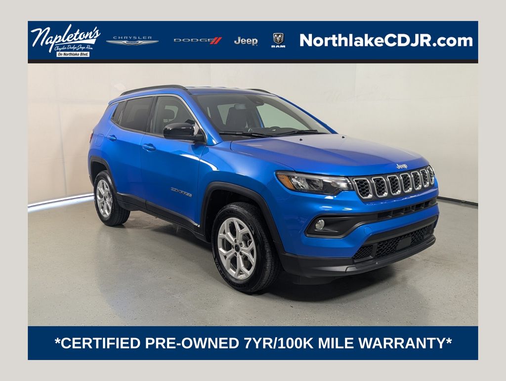 Hydro Blue Pearlcoat 2026 Jeep Compass SUV / Crossover Four-Wheel Drive 8-Speed Automatic