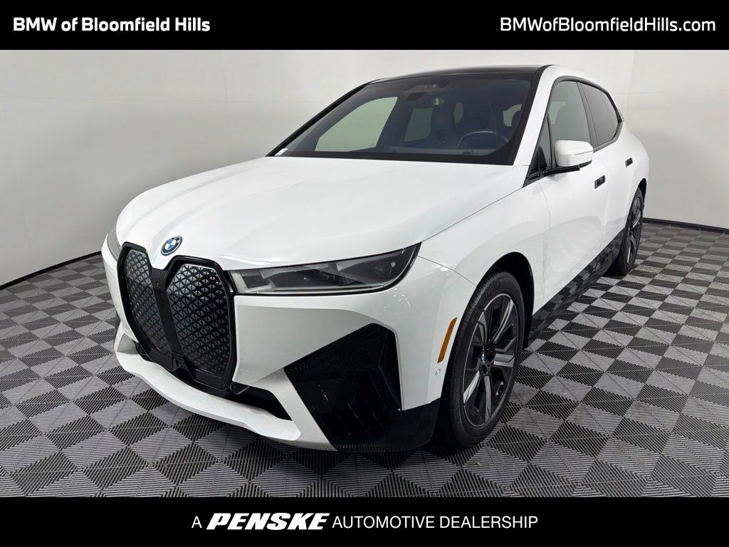Alpine White 2024 BMW iX SUV / Crossover All-Wheel Drive Automatic