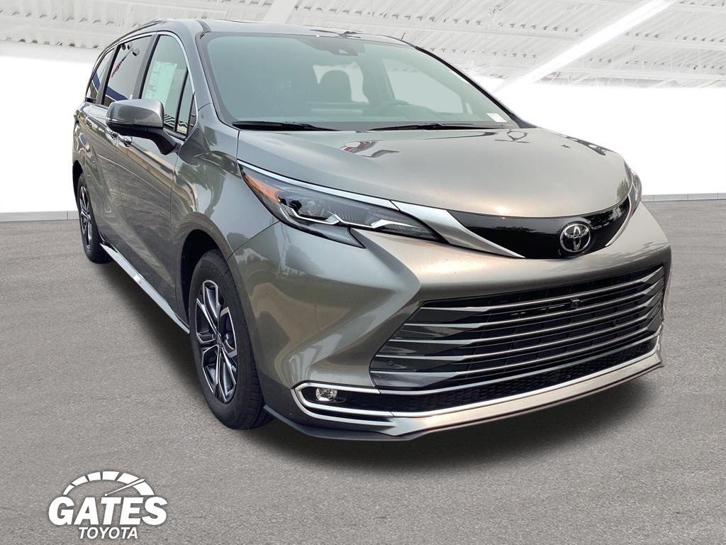Heavy Metal 2026 Toyota Sienna Minivan All-Wheel Drive Continuously Variable Transmission