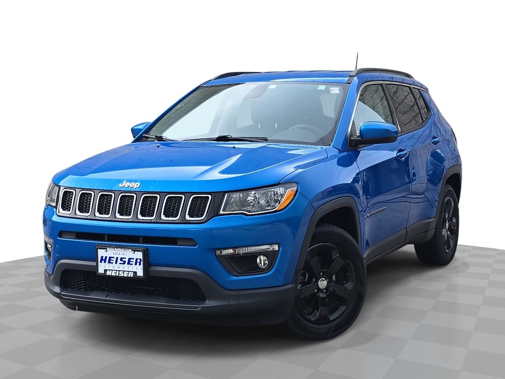 Laser Blue Pearlcoat 2018 Jeep Compass SUV / Crossover Front-Wheel Drive 6-Speed Automatic