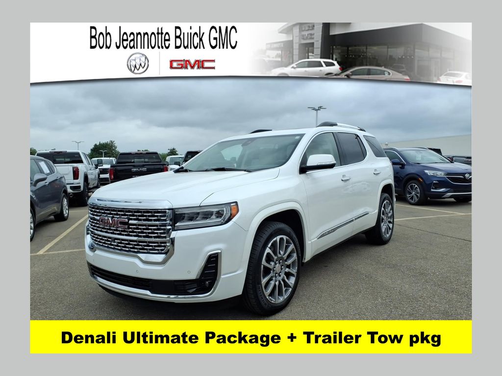 White Frost 2023 GMC Acadia SUV / Crossover Four-Wheel Drive 9-Speed Automatic