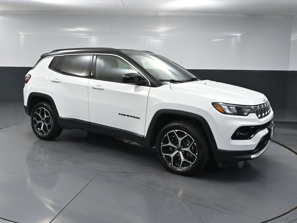 Bright White Clearcoat 2026 Jeep Compass SUV / Crossover Four-Wheel Drive 8-Speed Automatic