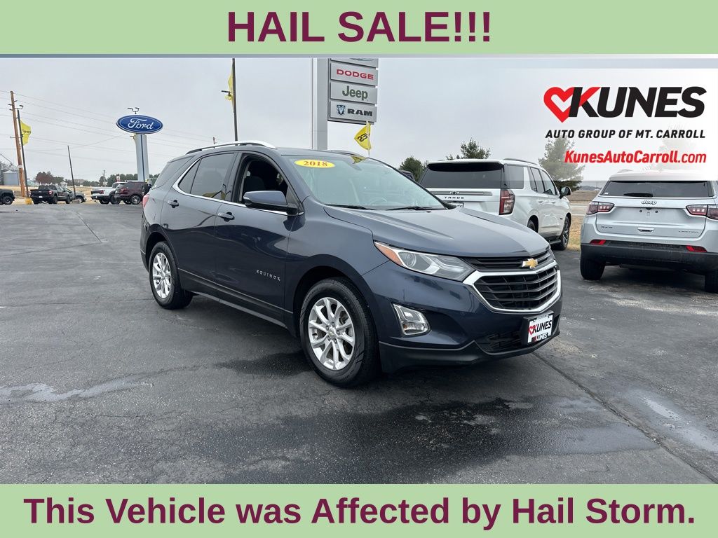 Storm Blue Metallic 2018 Chevrolet Equinox 1.5T LT FWD SUV / Crossover Front-Wheel Drive 6-Speed Automatic Overdrive