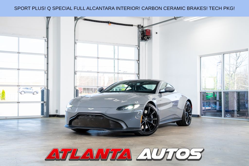 China Gray 2020 Aston Martin Vantage RWD Coupe Rear-Wheel Drive 8-Speed Automatic