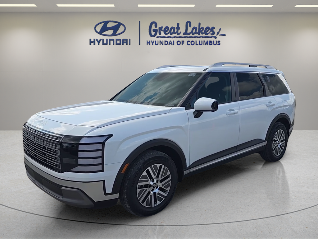 Creamy White Pearl 2026 Hyundai Palisade Hybrid SUV / Crossover All-Wheel Drive 6-Speed Automatic