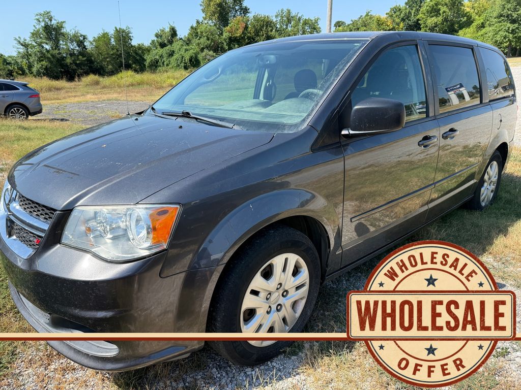 Gray (Granite Crystal Metallic Clearcoat) 2016 Dodge Grand Caravan Minivan Front-Wheel Drive 6-Speed Automatic