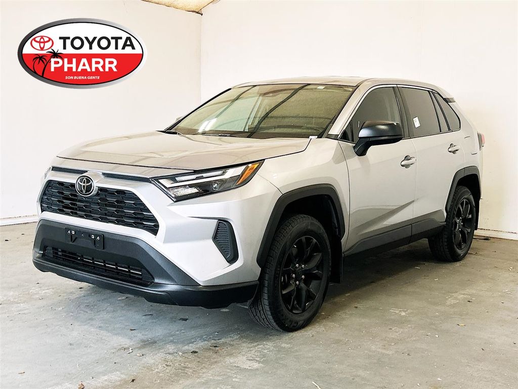 Silver Sky Metallic 2023 Toyota RAV4 LE FWD SUV / Crossover Front-Wheel Drive 8-Speed Automatic
