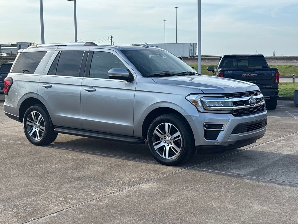 2024 Ford Expedition Limited Silver at Texan Dodge Chrysler Jeep Ram