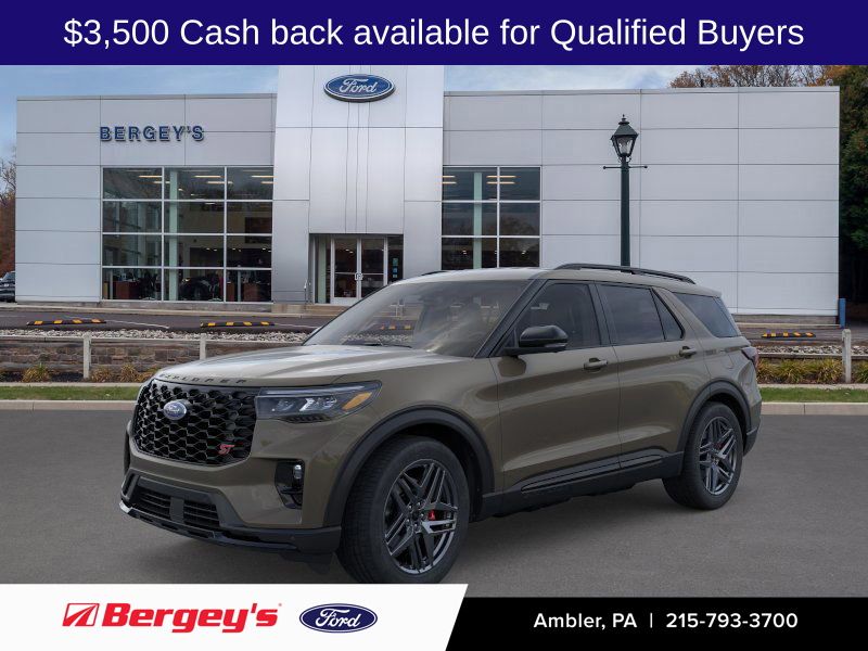 Marsh Gray 2026 Ford Explorer ST AWD SUV / Crossover All-Wheel Drive Automatic